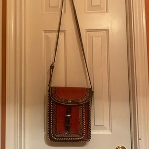 Mexican Leather Crossbody Bag